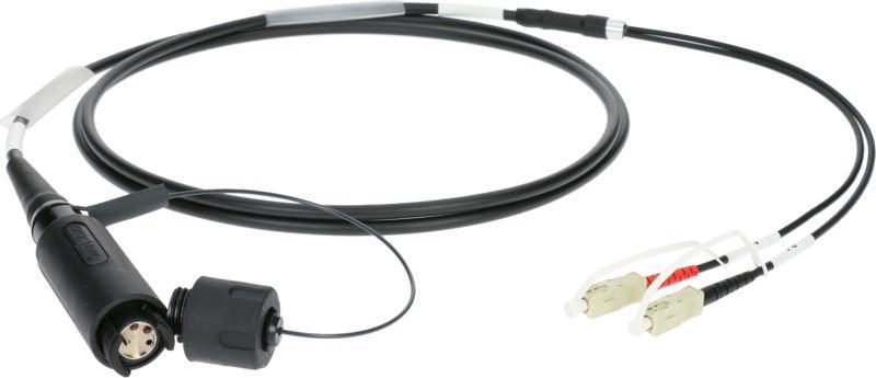 Klotz SmartBeam DUO - 2x SC/UPC breakout kabel FiberLink - multimode OM4 - 100m