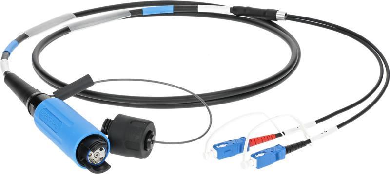 Klotz SmartBeam DUO optický kabel 2x SC/UPC, single-mode OS2, 100m