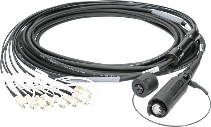 Klotz optický kabel SmartBeam OCTO - 8x SC/UPC, multimódový OM4