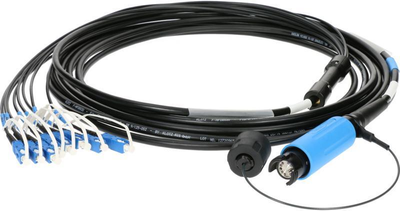 Klotz SmartBeam optický kabel 8x SC/UPC, single-mode OS2, 10m