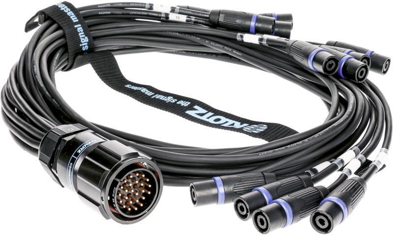 Klotz kabel d&b adaptér PA-COM® 25p, 12 x speakON 4p