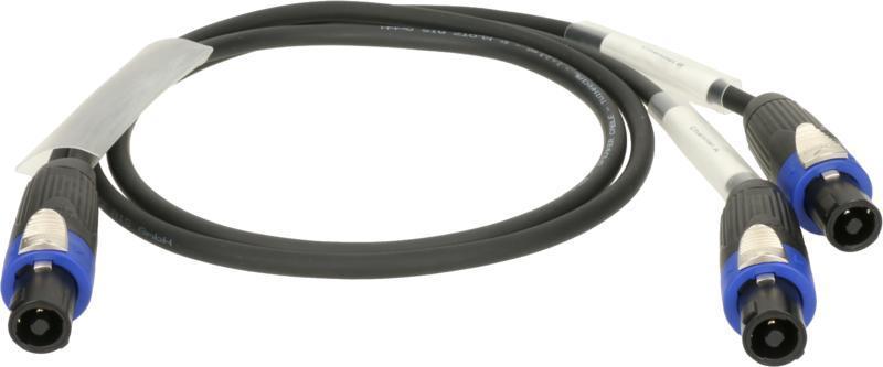 Klotz IM kabel speakON 4p matka - 2 x speakON 4p matka - 1m
