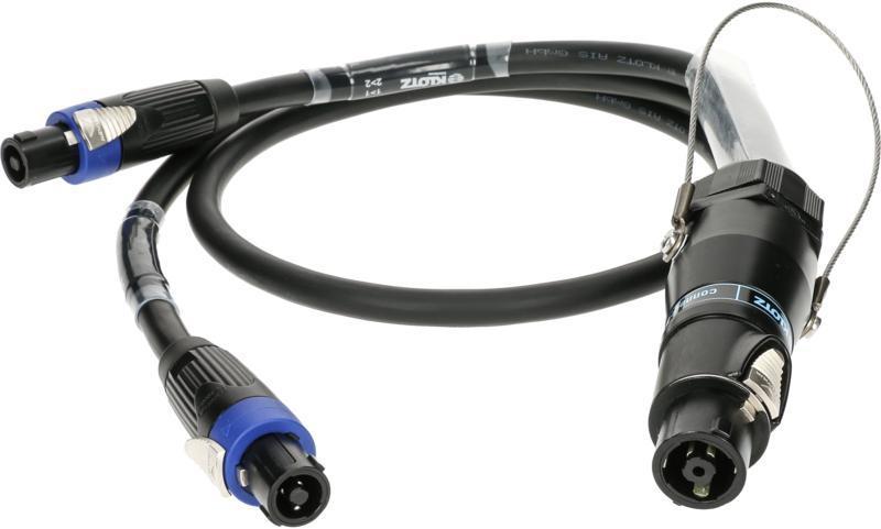 Klotz IM kabel speakON 8p matka - 2 x speakON 4p matka