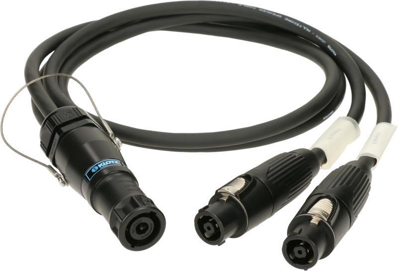 Klotz IM kabel speakON 8p samec - 2 x speakON 8p samice - 1,5m