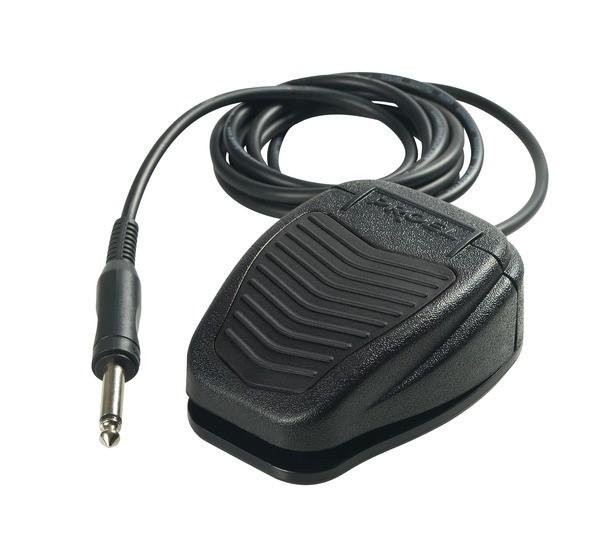 PROEL Pedál ON/OFF, zlatý 6,3 mm mono jack, 2 m kabel
