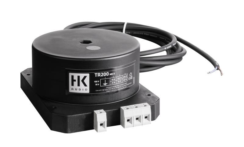 HK Audio Transformátor 200W (max.), 100 V, 3 výkonové úrovně