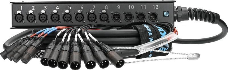 Klotz Stagebox 8/4 XLR 3p, 20m, s kabelem