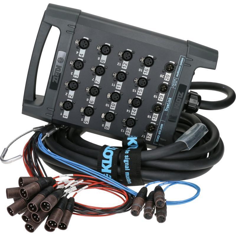 Klotz stagebox 16/4 XLR 3p, 40m, s kabelem