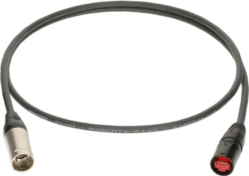 Klotz DMX-CAT adaptér, XLR etherCON - XLR 5p, 1,5m