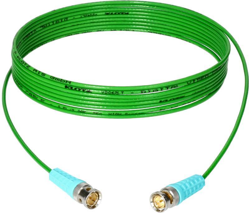 Klotz UHD patch kabel - 3m, ultra tenký, HD, UHD, 12G, 4K