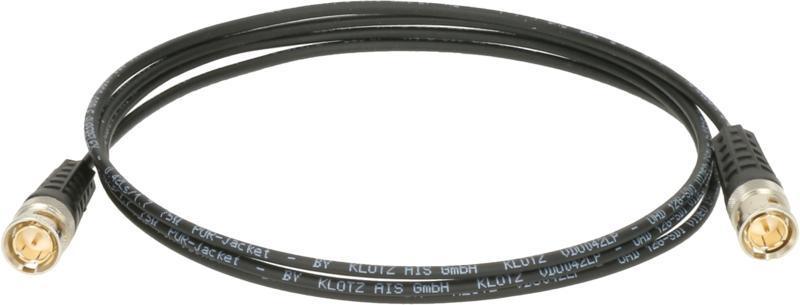 Klotz UHD patch kabel - BNCslim konektor - 1m