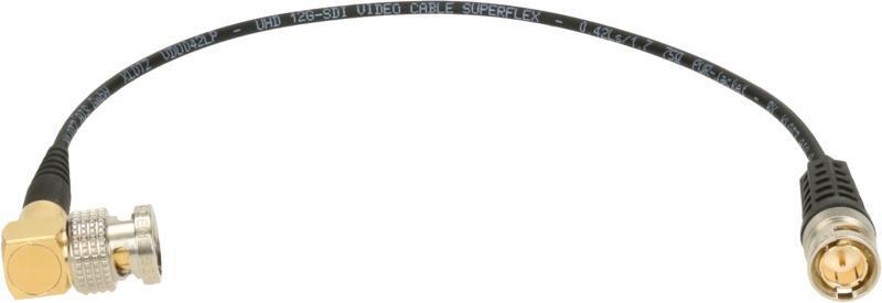 Klotz UHD patch kabel - BNCP, BNCslim, ultra tenký, 0,35m