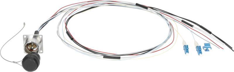 Klotz SMPTE 311M instalační adaptér LEMO EDW - 2x LC - 1m