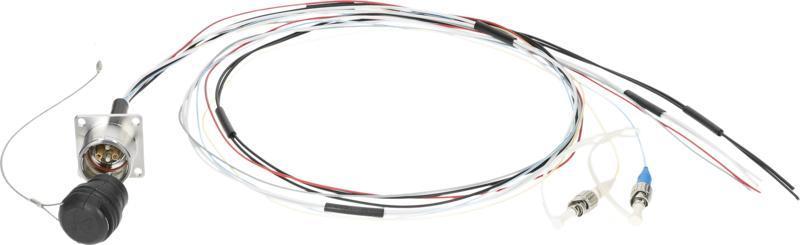 Klotz SMPTE 311M adapter, LEMO EDW, 2x ST, 0,5m