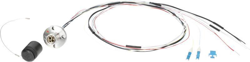 Klotz SMPTE 311M adaptér s válcovým pouzdrem LEMO FXW - 2x LC - 0,5m
