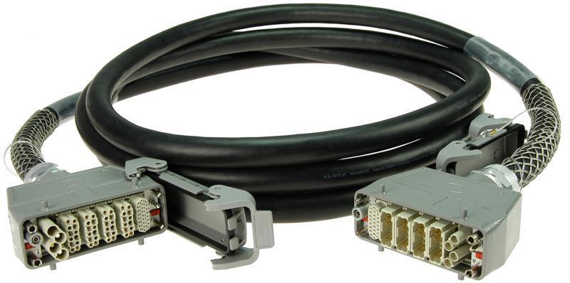 Klotz UMS hybridní kabel HAN® MOD HD 4 x CAT5e, 8 x audio, napájení 30m