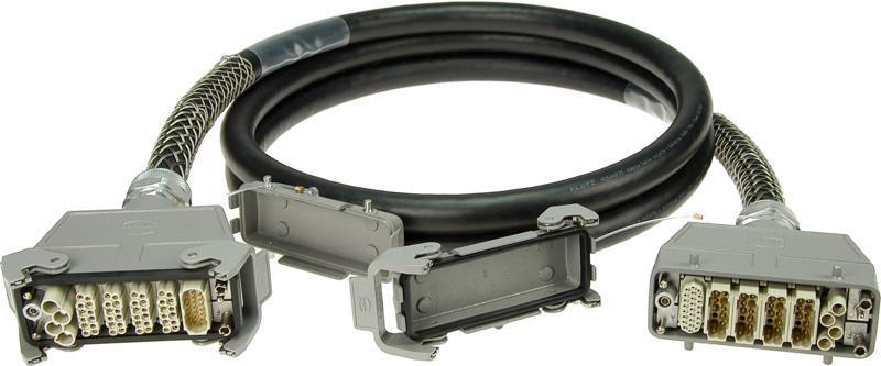 Klotz UMS hybrid prodlužovací kabel 4 x CAT5e, 8 x audio, napájení, 15m