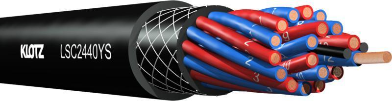 Klotz vícežilový reproduktorový kabel 24 x 4,0 mm² - PVC