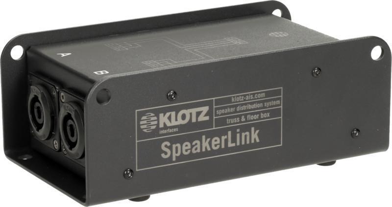 Klotz kabel pro reproduktory, speakON 4p, 2 x speakON 4p