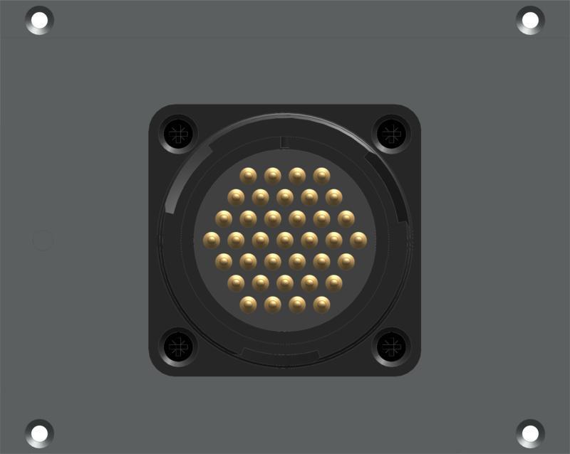 Klotz RMP modul 12 kanálů, 21 HP RMP 37p samec, 3 x SIL, kabel OTW204Y, 0,35m