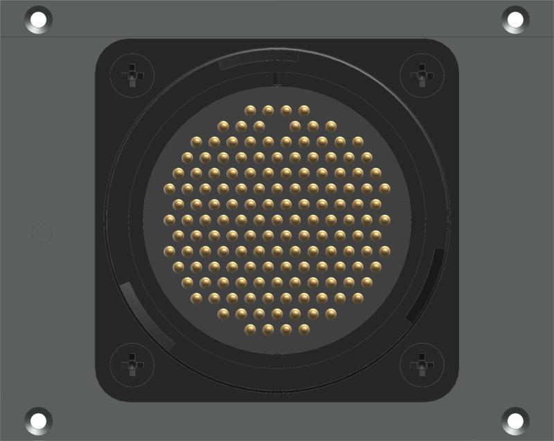 Klotz RMP modul 48 kanálů - 21 HP, 12 x SIL, kabel OTW204Y - 0,43m