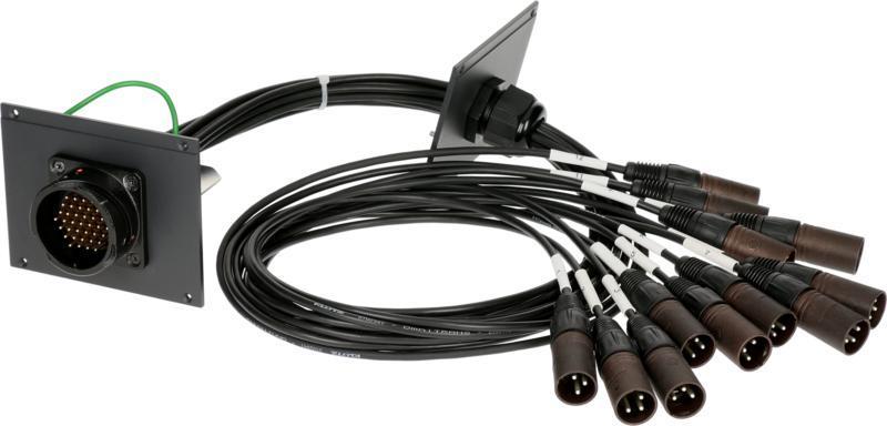 Klotz RMP patch modul 12 kanálů - 21 HP, 12 x XLR 3p, 1,5m