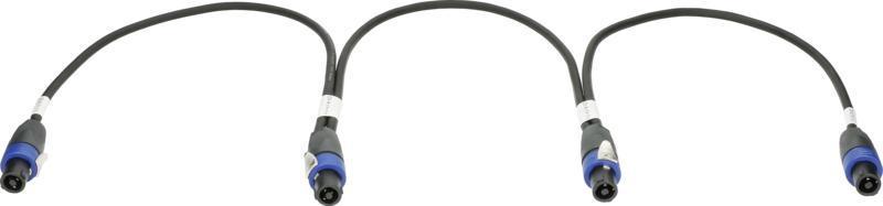 Klotz T Link adaptér d&b speakON 4p, 3 x speakON 4p, 0,6m