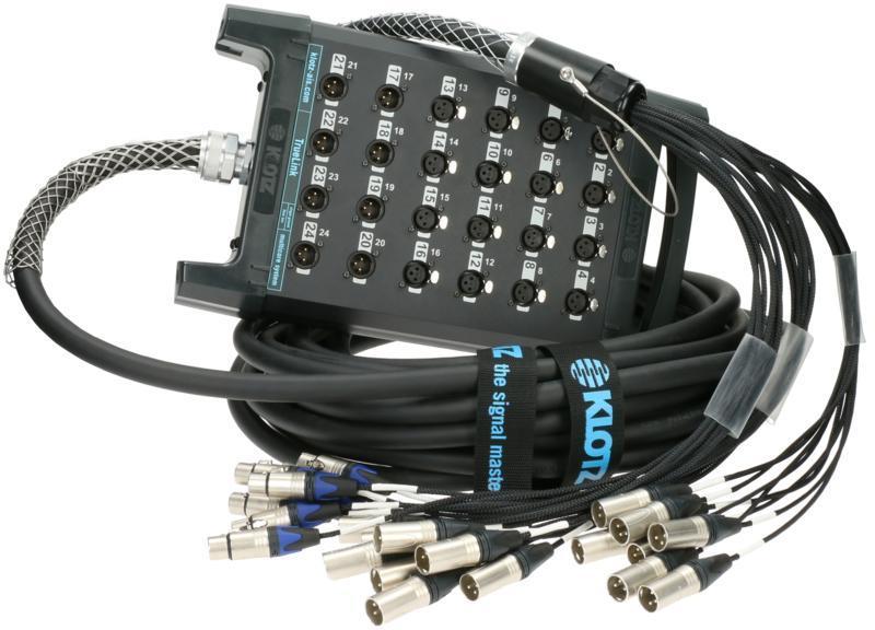 Klotz TrueLink Pro stagebox 16/8 XLR 3p, 10m