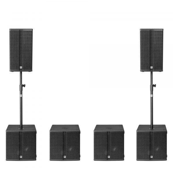 HK Audio aktivní reproduktorový set, 2x L3 112 FA, 4x L Sub 1500 A, 2x K&M M20