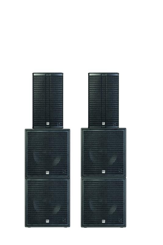 HK Audio Aktivní reproduktorový set, 2x LINEAR 5 MK II 112 FA, 4x LINEAR 5 MK II 115 Sub A