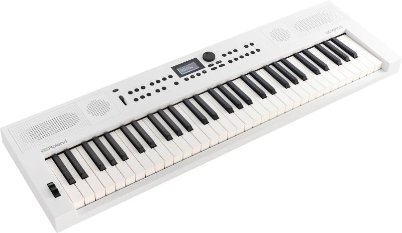 Roland GO:KEYS-5-WH hudební klávesy, skládání hudby, kompaktní design