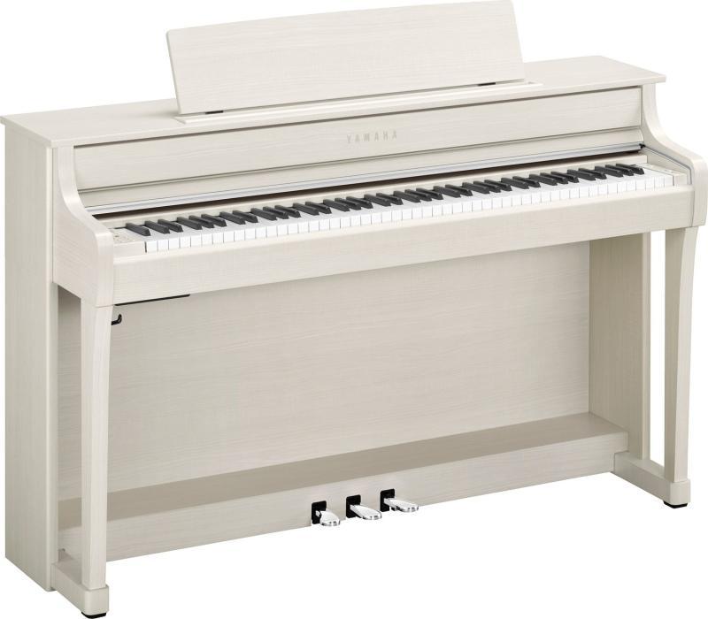 Yamaha CLP-845WB Digitální piano, Clavinova, elegantní design, realistický zvuk