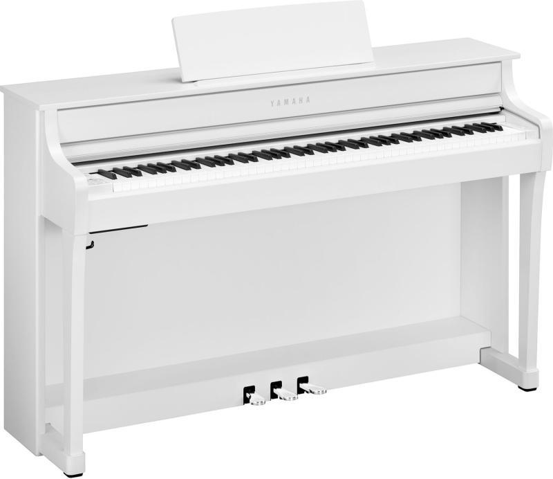 Yamaha CLP-835WH digitální klavír, Clavinova, bílá barva