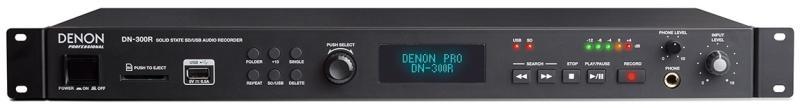 Denon Pro digitální rekordér, instalace, SD/USB, 1U