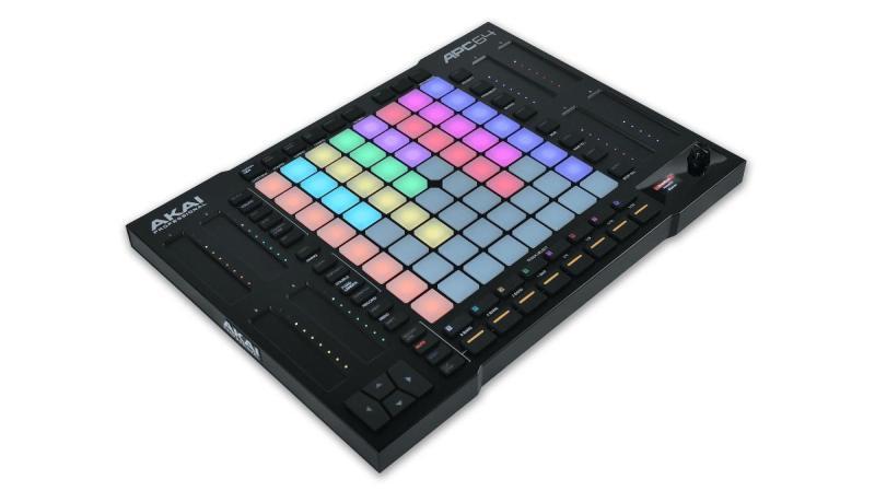 Akai Pro USB/MIDI kontrolér, 64 RGB pad, 8 dotykových pruhů, Ableton Live Lite 11