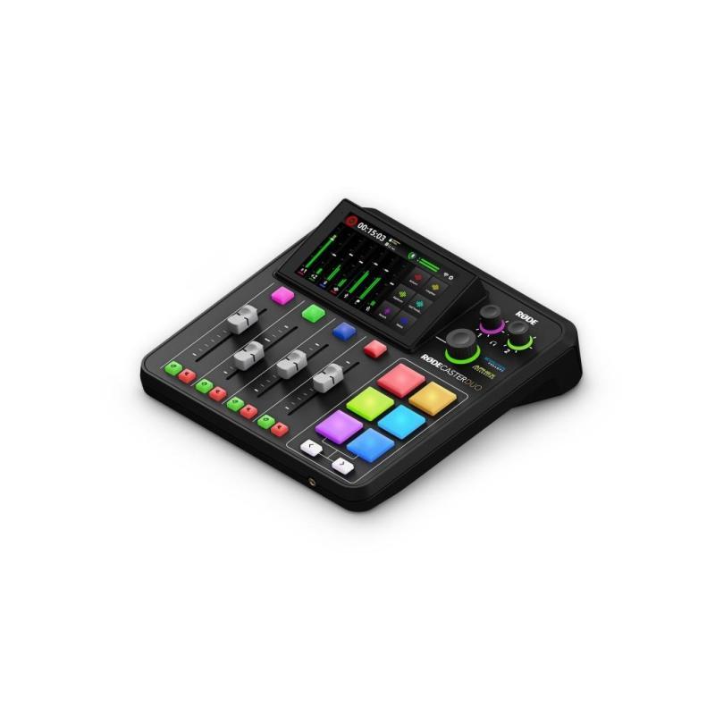 Rode Podcast mixážní pult, čtyři mikrofonní kanály, Bluetooth