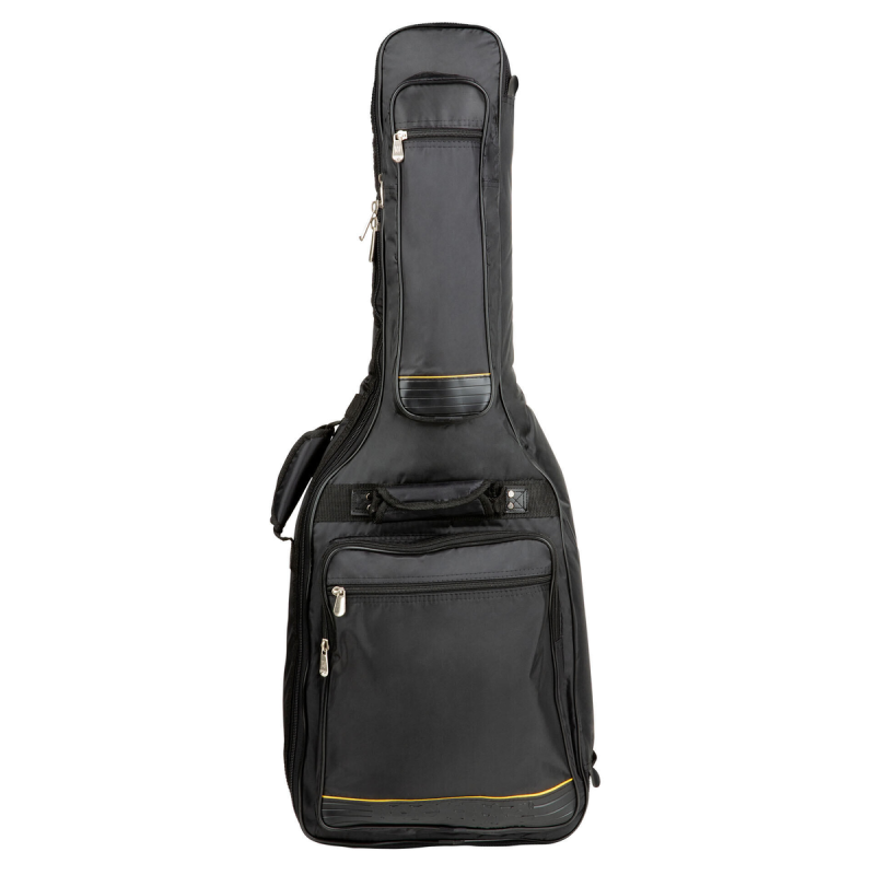 RockBag Klasická kytara, Vodaodolný, Polstrovaný, Černý sametový vnitřek