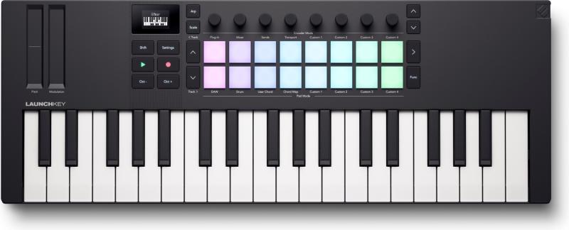 Novation Launchkey Mini 37 [MK4] MIDI klávesnice, 37 kláves, podpora pro DAW