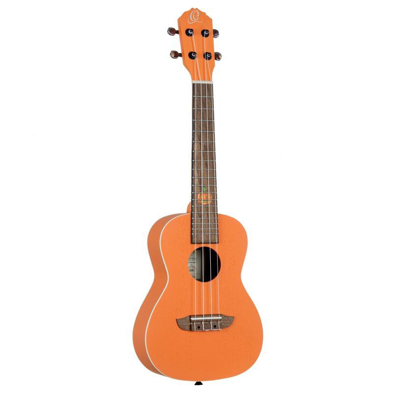 Ortega koncertní ukulele 4 struny, Halloween edice, dýňová barva