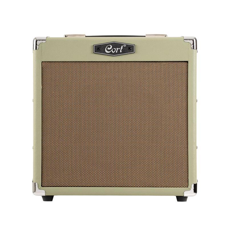 Cort zesilovač na kytaru s reverbem, 15 Watt, pastelově zelený