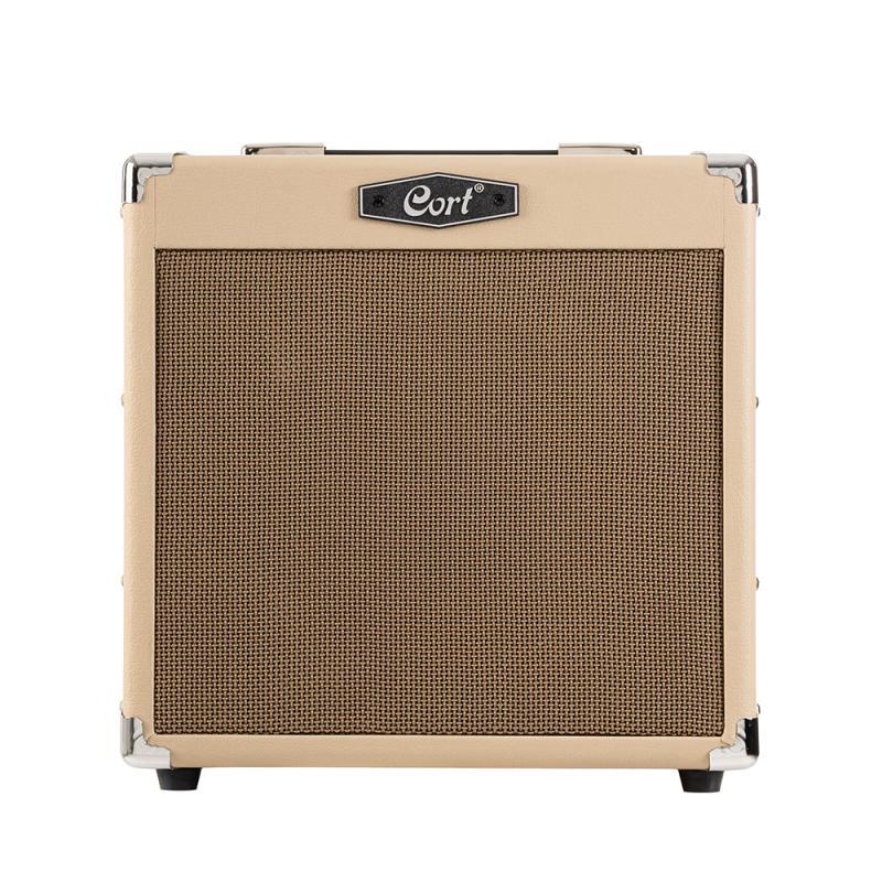 Cort kytarový zesilovač s reverbem, 15 Watt, světlý písek