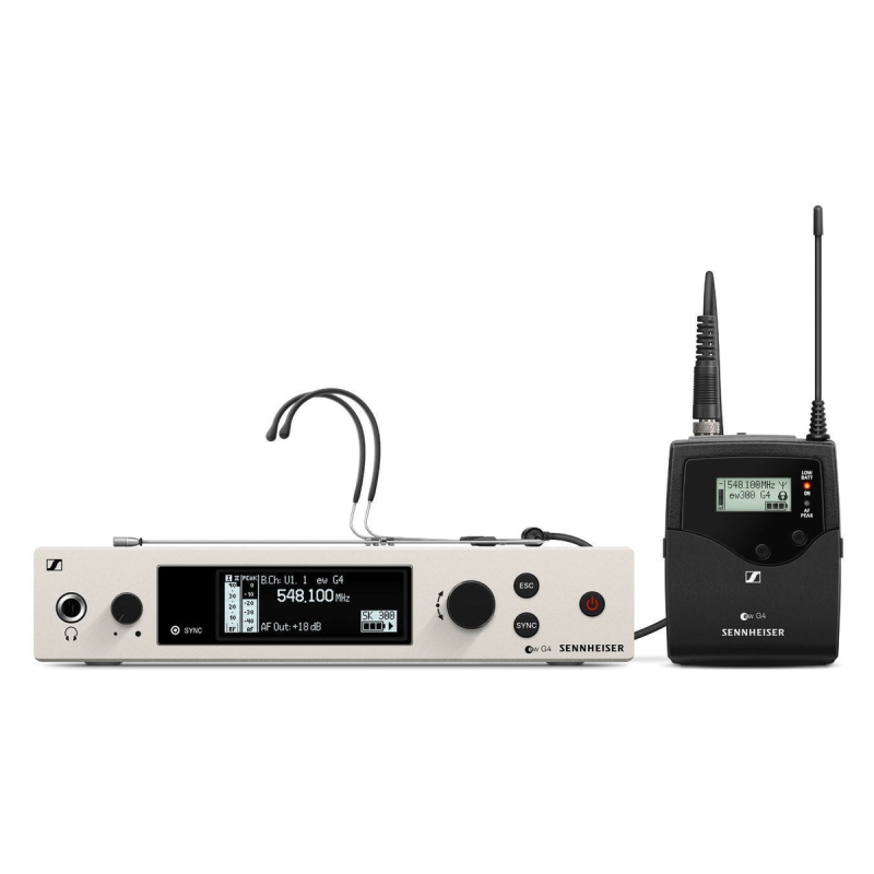 Sennheiser ew 300 G4-HEADMIC1-RC, bezdrátový mikrofon, frekvence 558-626 MHz