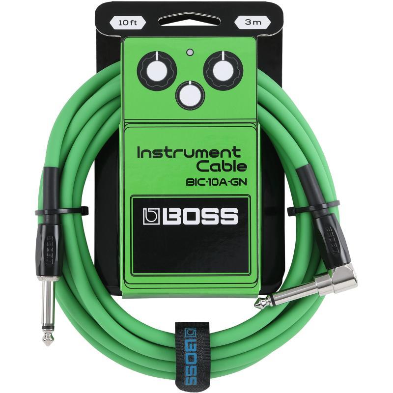 BOSS kabel, 3m jack-jack, zelený