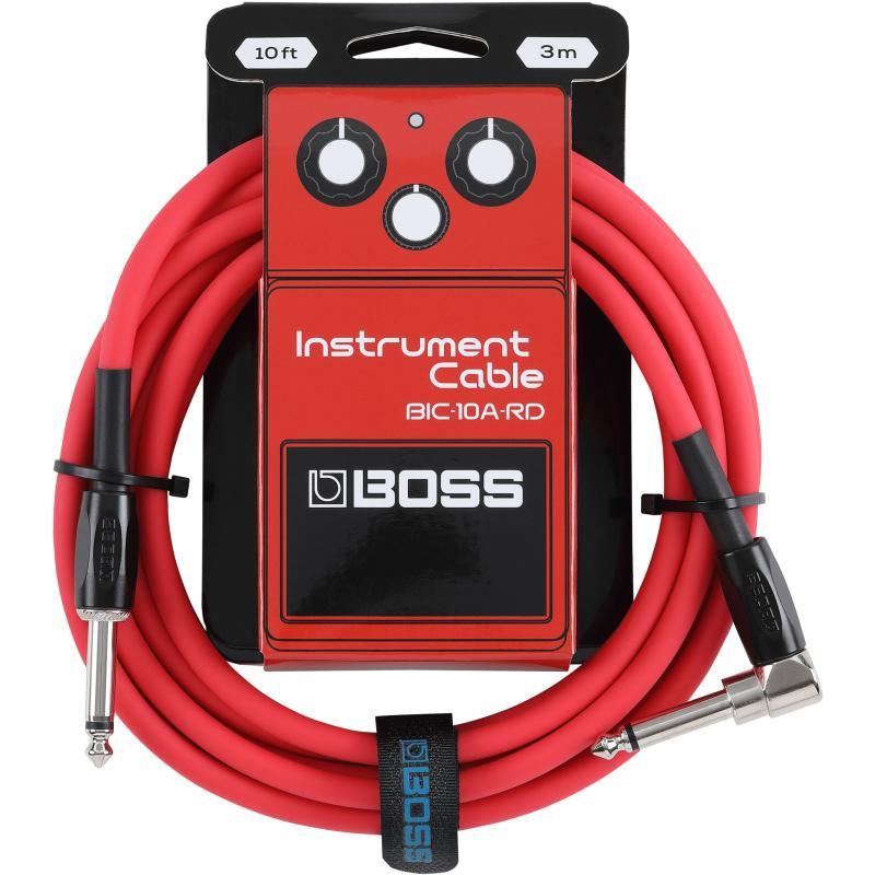 BOSS kabel, 3m, jack-jack, červený