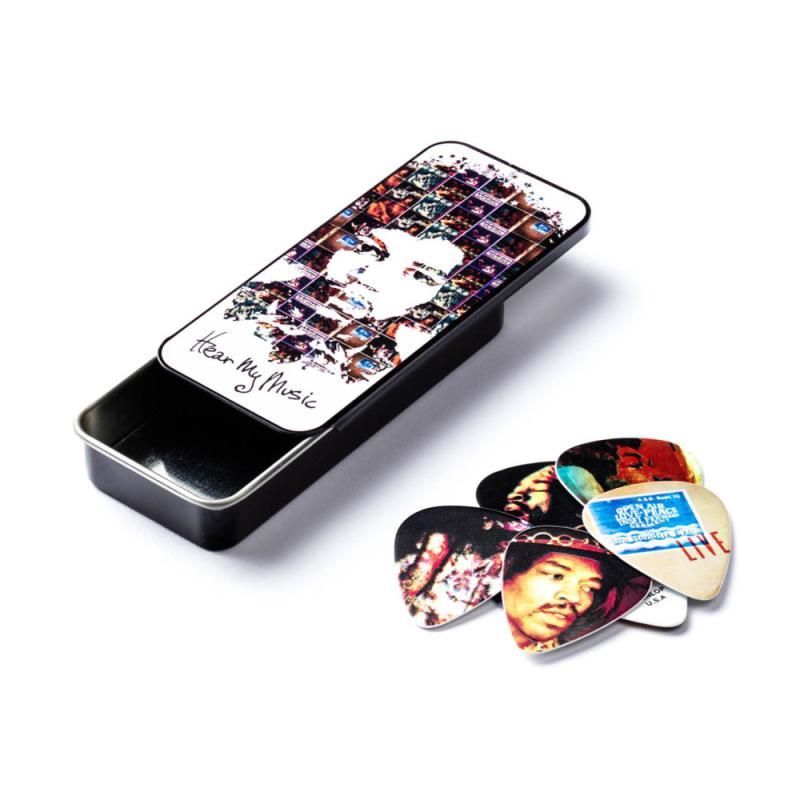 Dunlop JHPT07M Jimi Hendrix HEAR MY MUSIC Pengetě v dárkovém balení - Medium