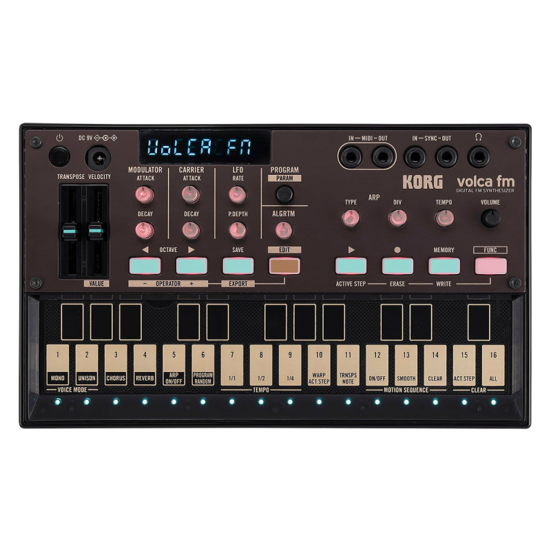 KORG VOLCA FM 2, FM syntetizátor, MIDI in