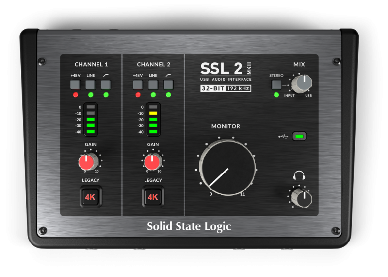Solid IM studio zvuková karta SSL2 mkII