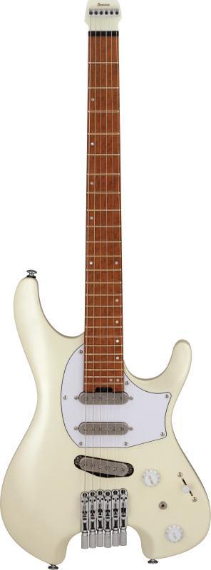 Ibanez ICHI10-VWM elektrická kytara, vintage bílá, headless design