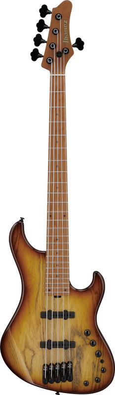 Ibanez IM elektrická basová kytara 5 strun, barva Natural Stained Amber Burst