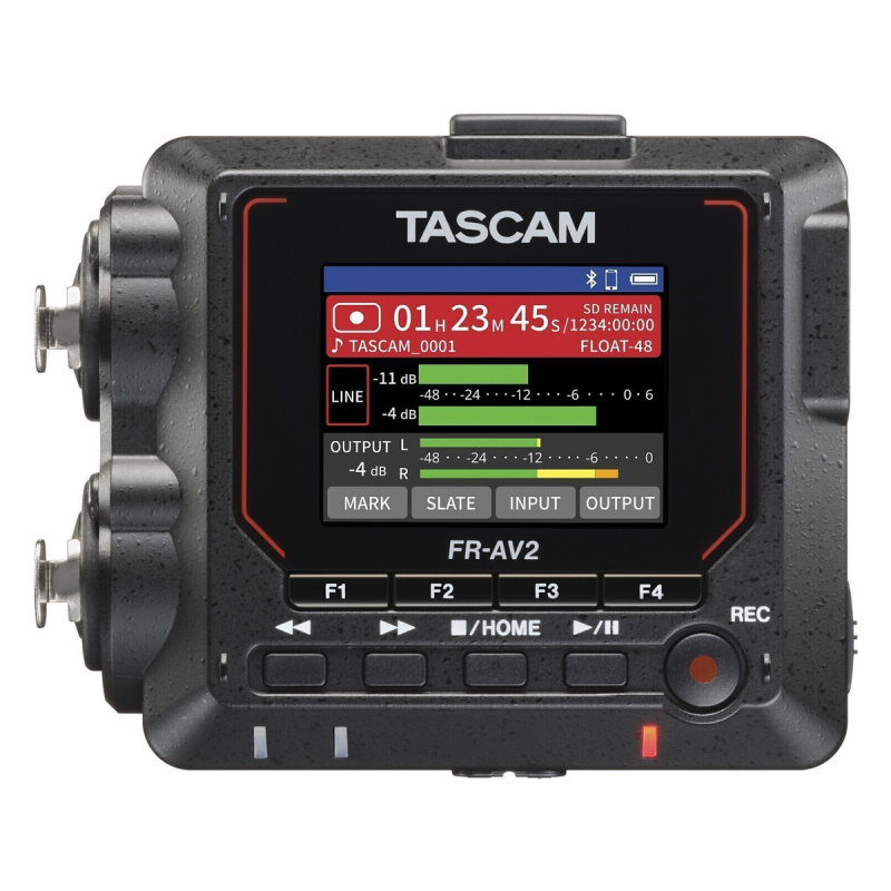 Tascam FR-AV2, 2 kanál, 32-bit, přenosný rekordér, časový kód, USB rozhraní